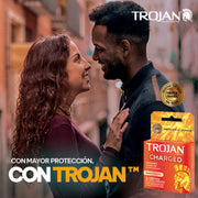Trojan Charged 3U - Farmacias Arrocha