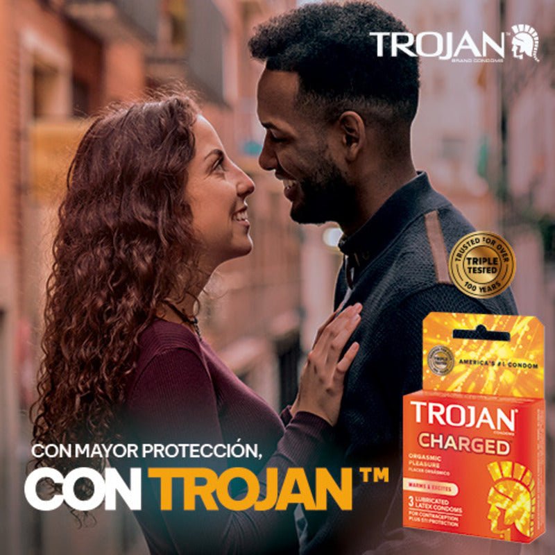 Trojan Charged 3U - Farmacias Arrocha