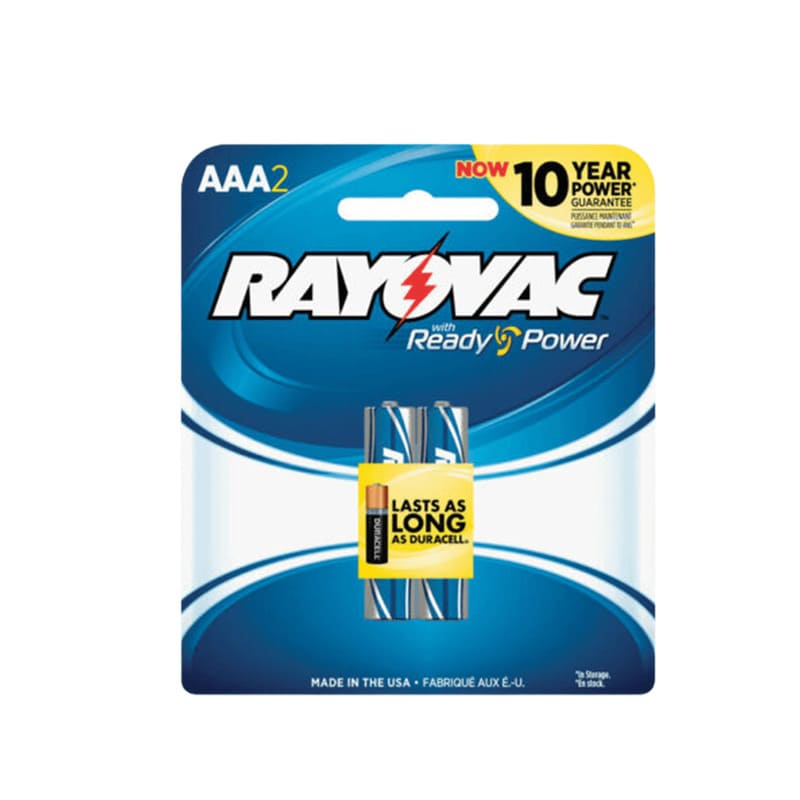 Bateria Rayovac Alcalina Aaa 2 Unidades - Farmacias Arrocha