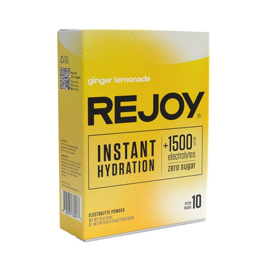 Rejoy Electrolitos En Polvo Sabor Ginger Lemonade 10 Unidades - Farmacias Arrocha