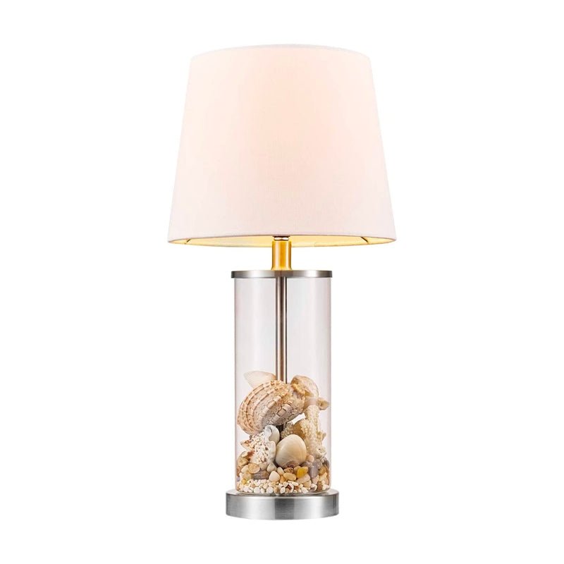 Lámpara Decorativa Base Acero Inox. 21 Pulgadas - Farmacias Arrocha