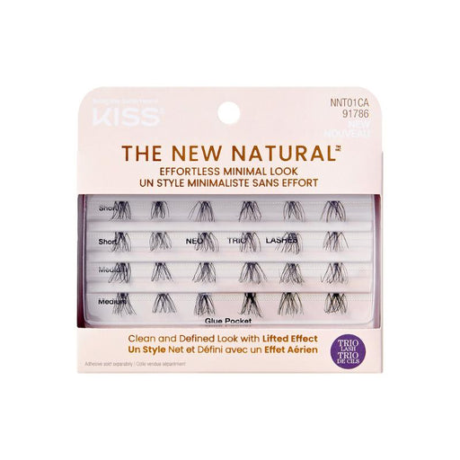 Kiss S The New Natural Trio Lashes Single - Farmacias Arrocha