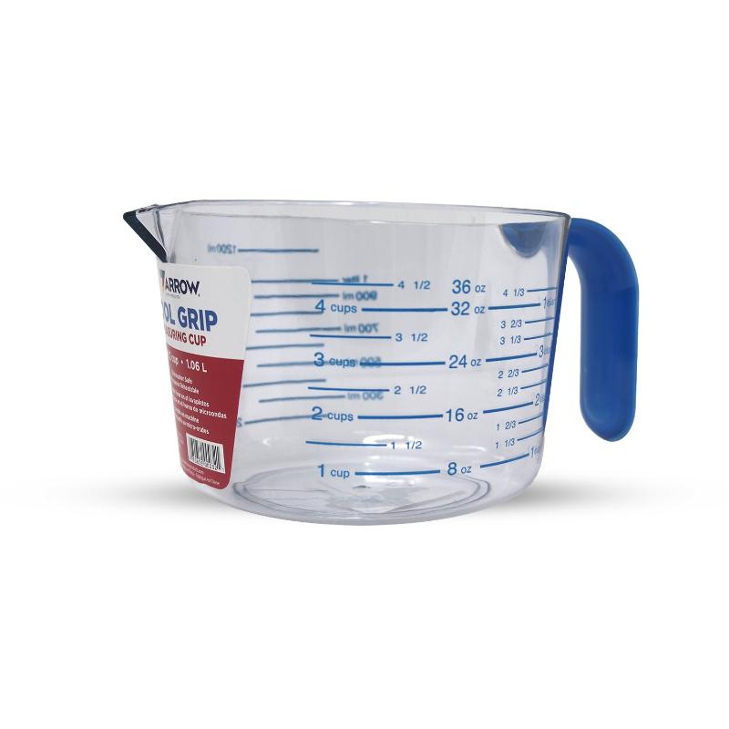 Taza Medidora 4.5 Tazas Con Mango De Agarre Frio - Farmacias Arrocha