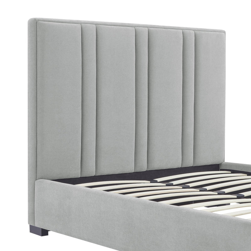 Cama con respaldar en líneas verticales Natural - Farmacias Arrocha
