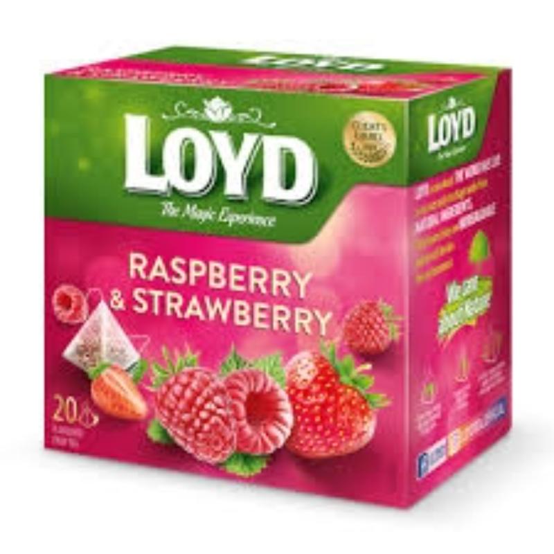 Loyd Raspberry And Strawberry Flavoured Fruit Infusion - Farmacias Arrocha