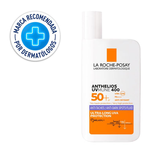 Protector solar Anthelios UVMUNE400 Anti - Manchas La Roche Posay 50ml - Farmacias Arrocha