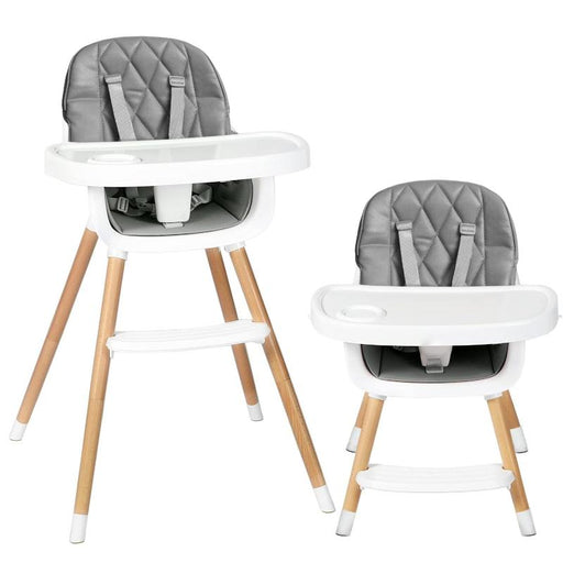 Silla Alta De Comer 3 en 1 Gris - Farmacias Arrocha
