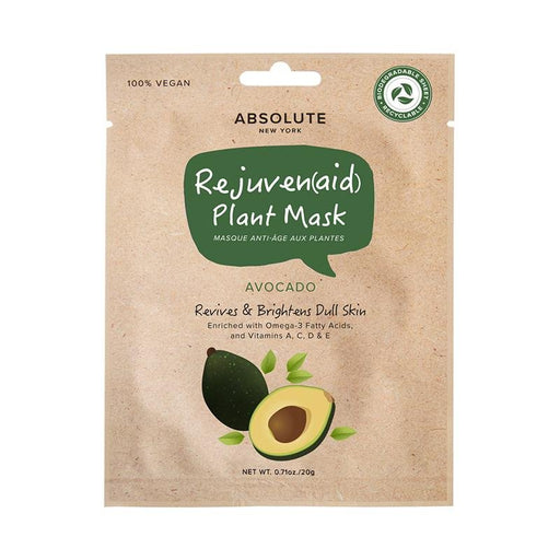 Absolute N.Y Rejuven Aid) Plant Mask Avocado - Farmacias Arrocha