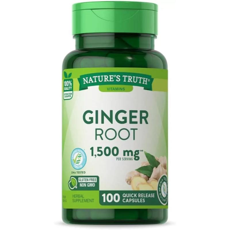 Nature'S Truth Ginger Root 750Mg 100 Capsules - Farmacias Arrocha