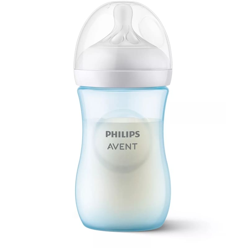 Avent Biberon Natural Response 9Oz. Azul - Farmacias Arrocha
