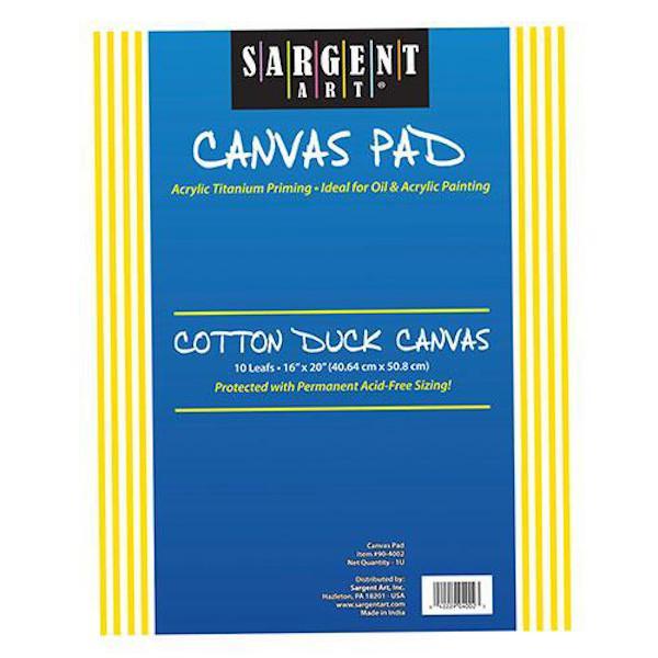 Sargeant Canvas Pad 16X20 - Farmacias Arrocha