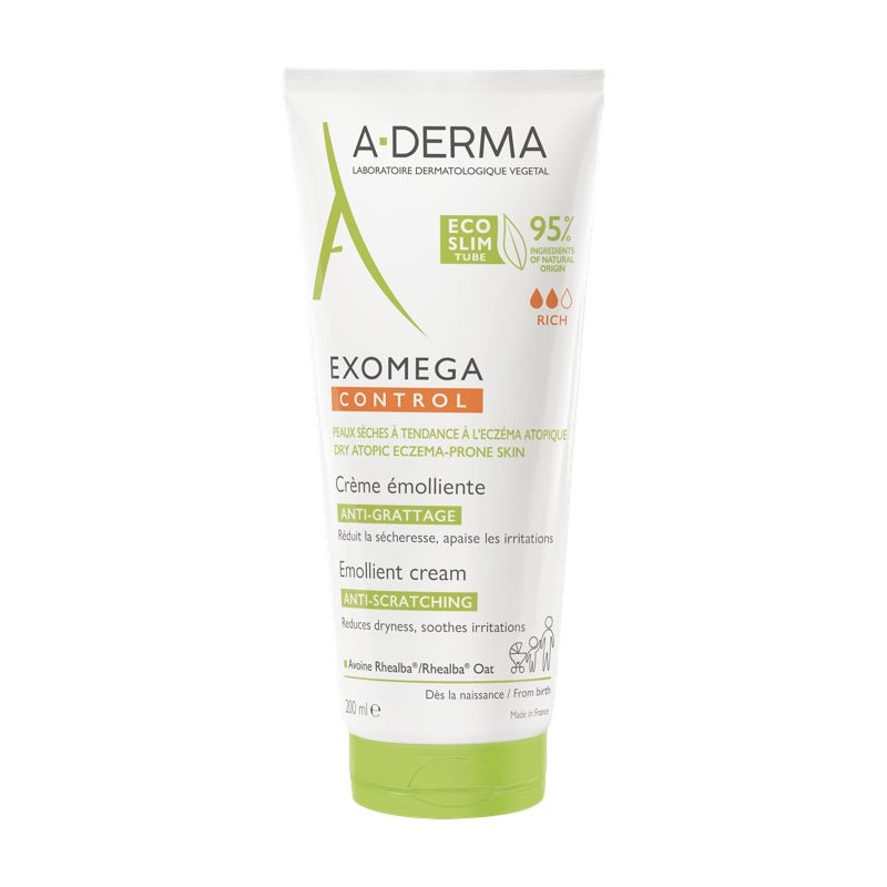 A-Derma Exomega Control Crema Emoliente 200Ml - Farmacias Arrocha