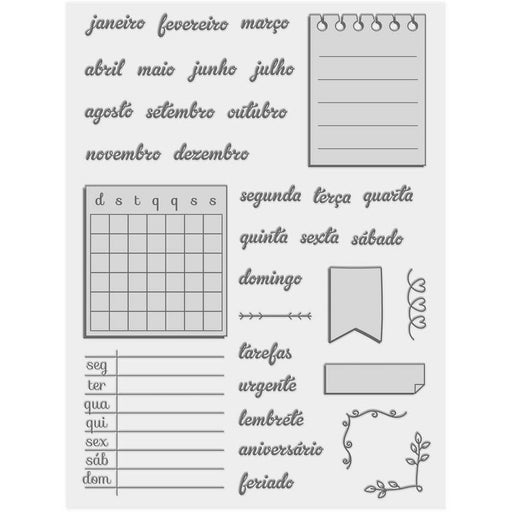 Plano De Sellos 15X20Cm Calendario Blist - Farmacias Arrocha