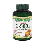 Nature's Bounty Chewable C-500 With Rose Hips De 90 Tab - Farmacias Arrocha