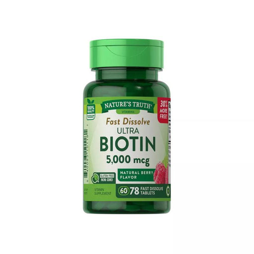 Nature'S Truth Biotin 5000 78 Fast - Farmacias Arrocha