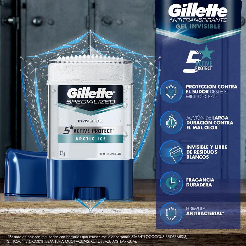 Gel Invisible Antitranspirante Gillette Specialized Arctic Ice 82 g - Farmacias Arrocha