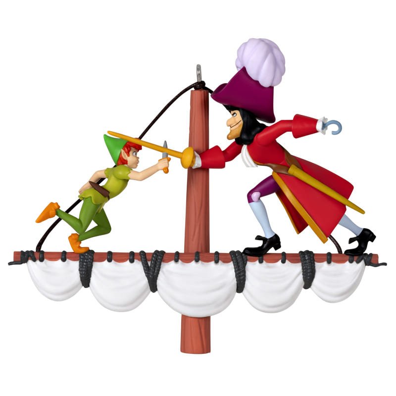 Hallmark Ornamento Peter Pan Enfrentamiento Capa Y Espada - Farmacias Arrocha