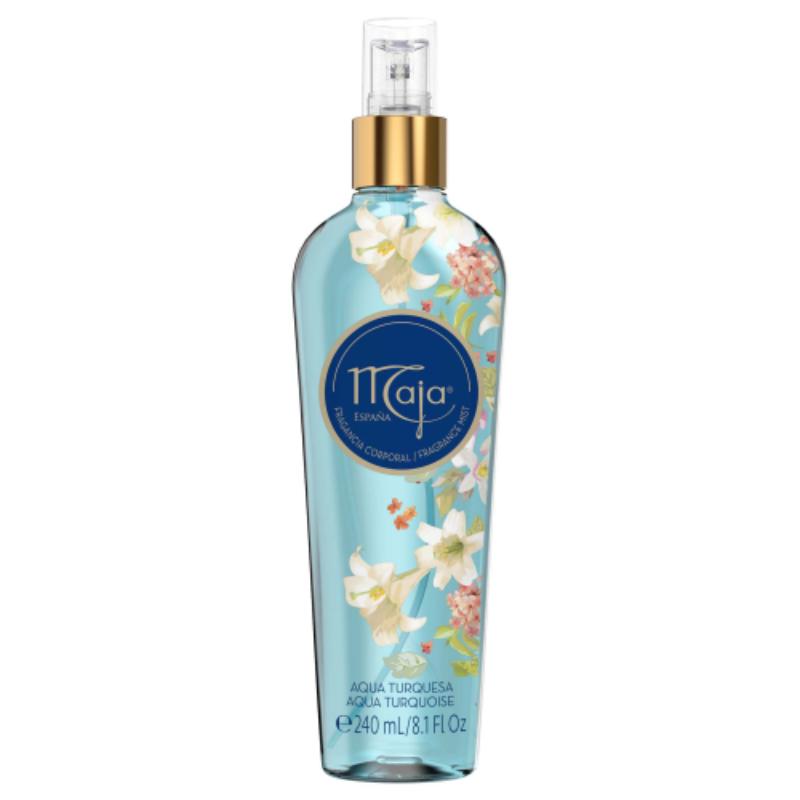 Maja Body Splash Aqua Turquesa 240 Ml - Farmacias Arrocha