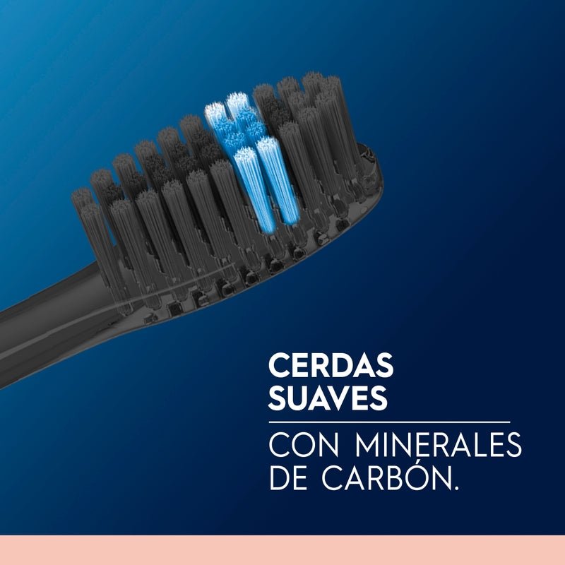 Pasta de dientes Oral - B Pack detox Sarro Prevent 31 ml + Cepillo de dientes Indicator Negro - Farmacias Arrocha