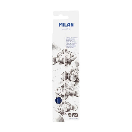Milan Cajita 3 Lapices Grafito Acuarelable 2B - Farmacias Arrocha