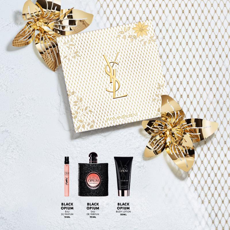 Yves Saint Laurent Black Opium Eau De Parfum Set - Farmacias Arrocha