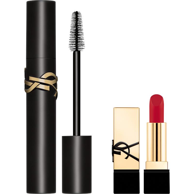 Yves Saint Laurent Lash Clash & Mini Rpc Rouge Muse Gift Set - Farmacias Arrocha
