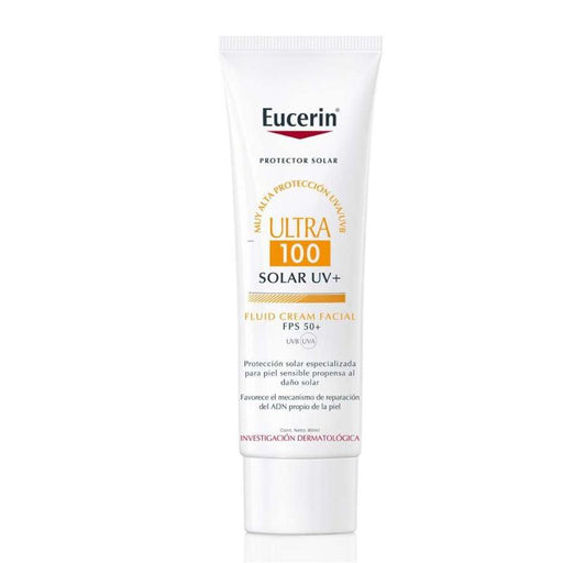 Eucerin Sun Ultra 100 Fluid Cre Fa Fps50 - Farmacias Arrocha