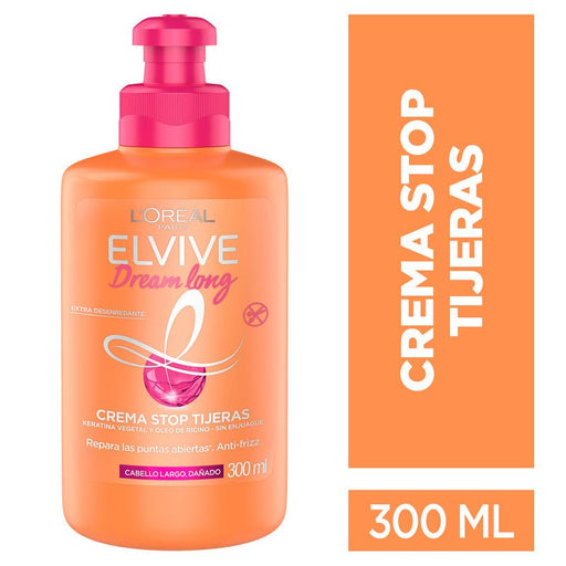 Elvive Dream Long Crema Para Peinar Stop Tijeras 300Ml - Farmacias Arrocha