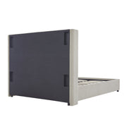 Cama tapizada con respaldar en lateral Beige - Farmacias Arrocha