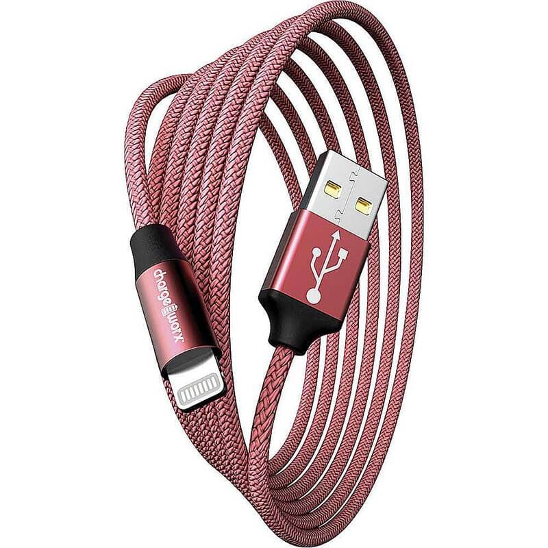 Chargeworx Cable Lightning 6FT Rose Gold - Farmacias Arrocha