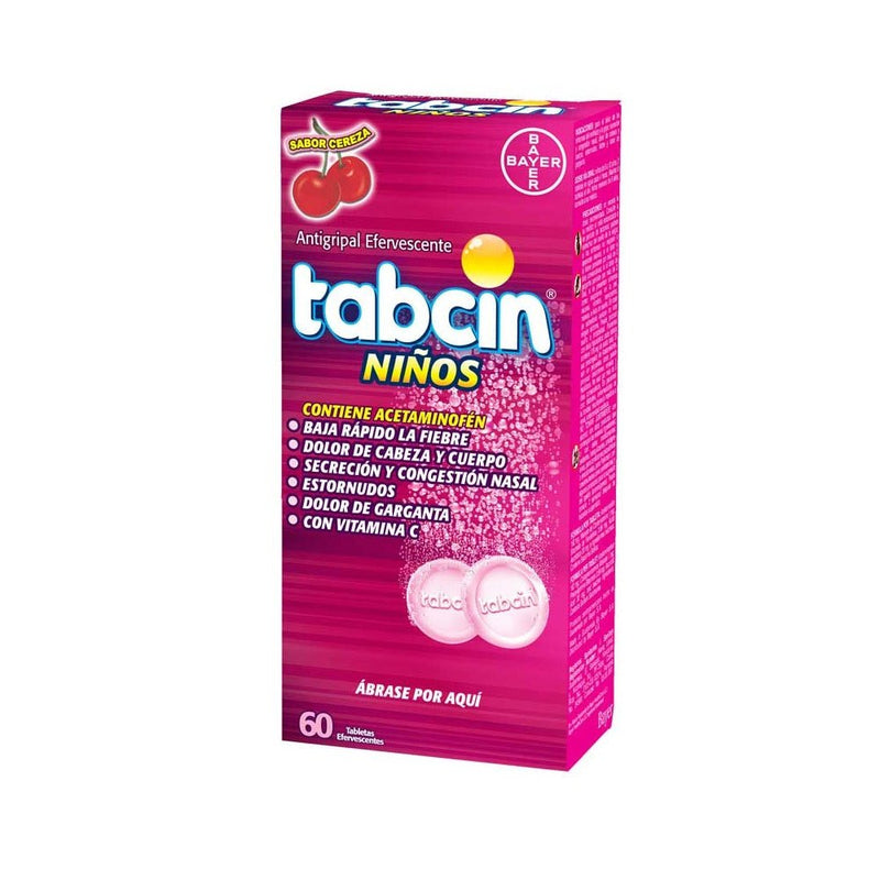 Tabcin Efervescente Para Niños De 60 So - Farmacias Arrocha