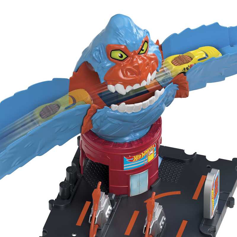 Hot Wheels City Pista De Juguete Némesis Gorila Con Vehículo - Farmacias Arrocha