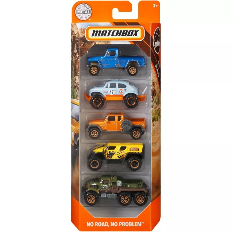 Matchbox 5 Car Pack - Farmacias Arrocha