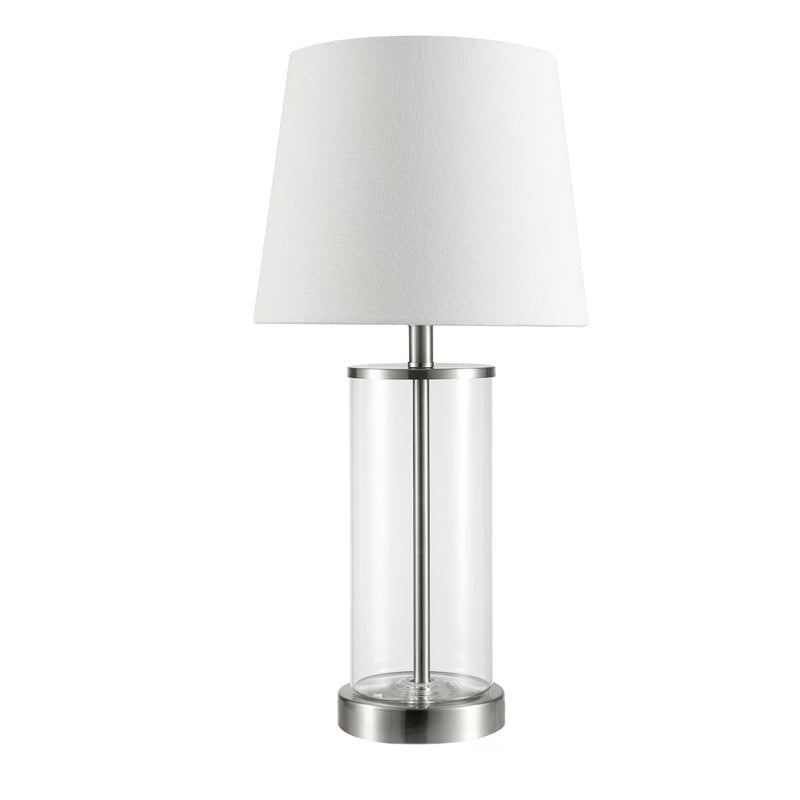 Lámpara Decorativa Base Acero Inox. 21 Pulgadas - Farmacias Arrocha