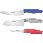 Faberware Set De 3 Cuchillos De Cocina Multiusos - Farmacias Arrocha