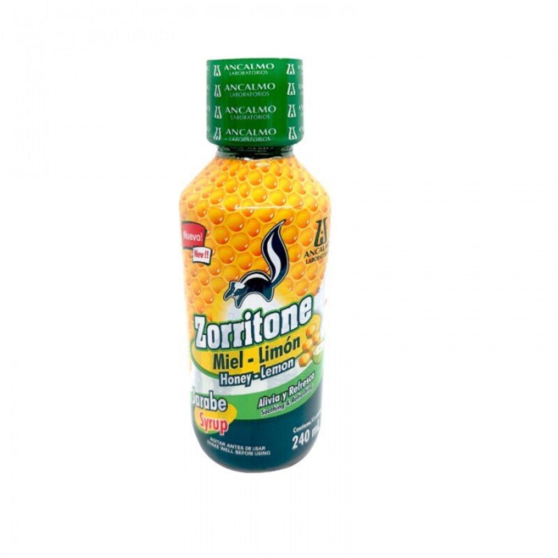 Zorritone Jarabe Miel y Limón 240Ml - Farmacias Arrocha