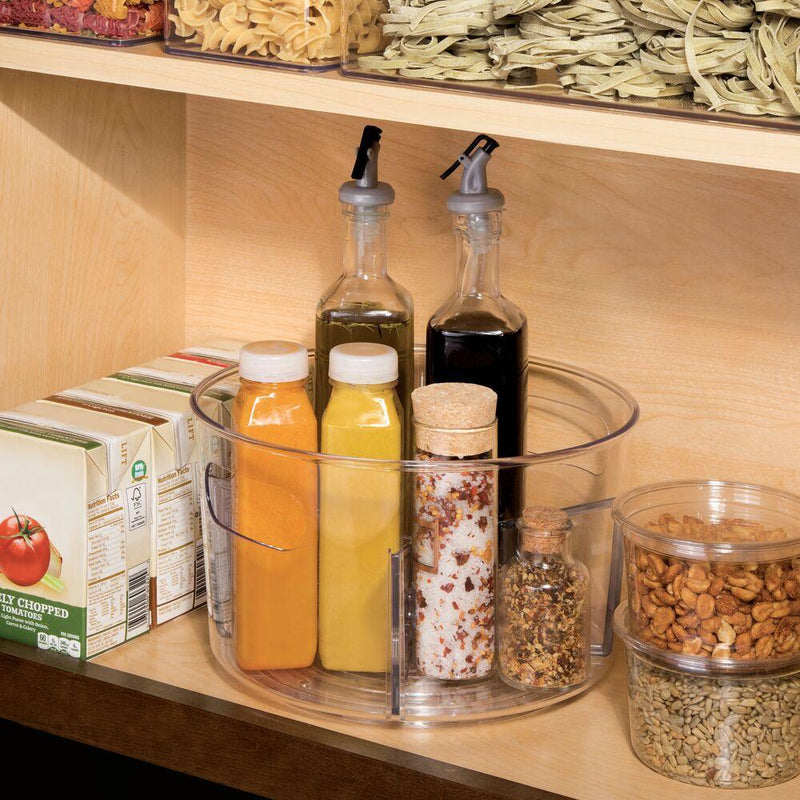 iDesign Bandeja Giratoria 10.5"X6" Con Divisiones Removibles - Farmacias Arrocha