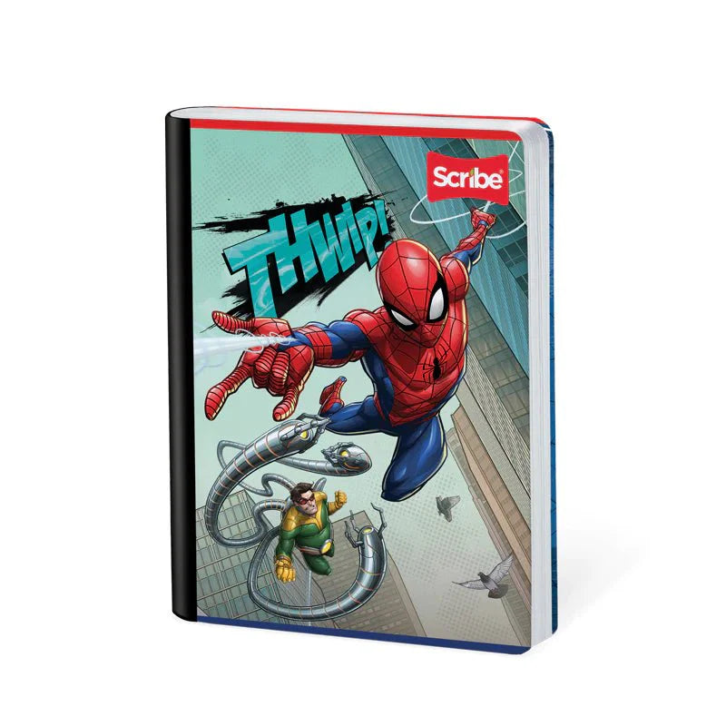 Scribe Cuaderno Cosido Grande Spiderman 100H - Farmacias Arrocha