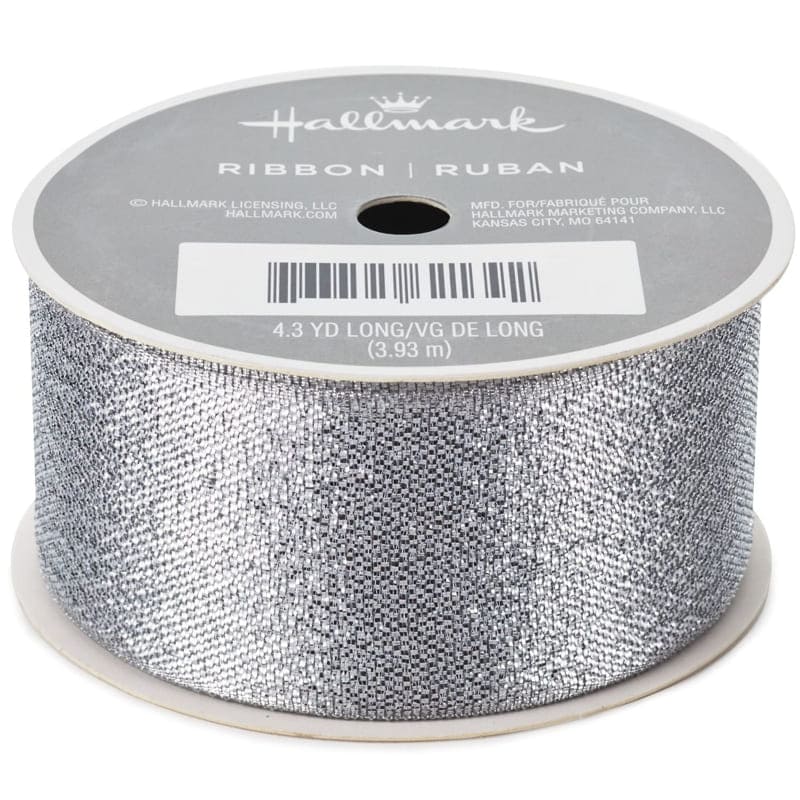 Hallmark Cinta Metálica Plateada 1 1/2" - Farmacias Arrocha