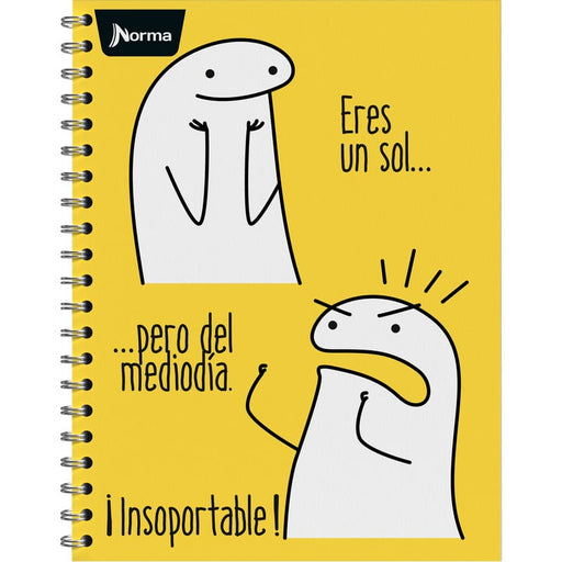 Norma Libreta Doble Espiral Grande Flork 5 Materials - Farmacias Arrocha
