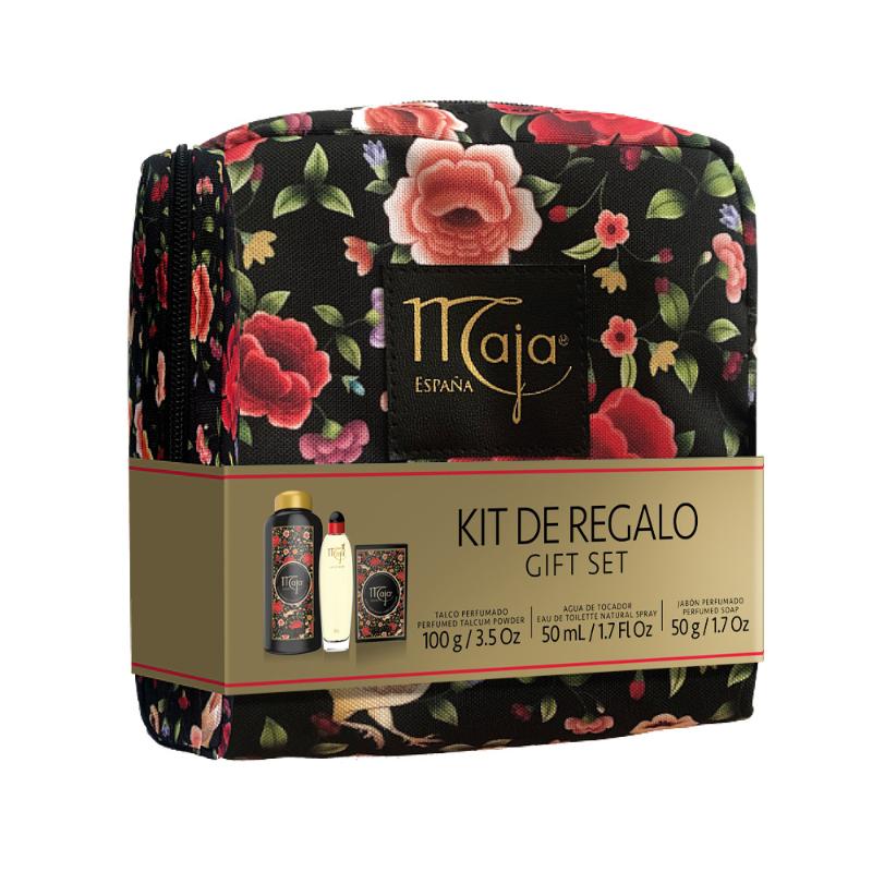 Maja Set Clasica Talco 100 G + Ed T50 + Jabon 50 G + Cosmetiquera - Farmacias Arrocha