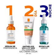 La Roche Posay Anthelios Uvmune 400 Oil Control Toque Seco Protector Solar Con Color Spf50+ 50Ml - Farmacias Arrocha
