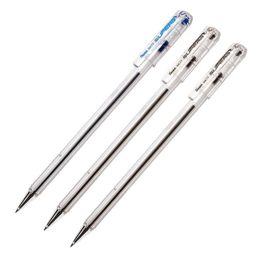 Pentel Boligrafo Superb 2 Pzas. Negras Y 1 Azul - Farmacias Arrocha
