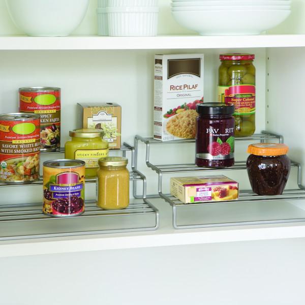 Seville Classics Iron 3 Tier Stel Shelf