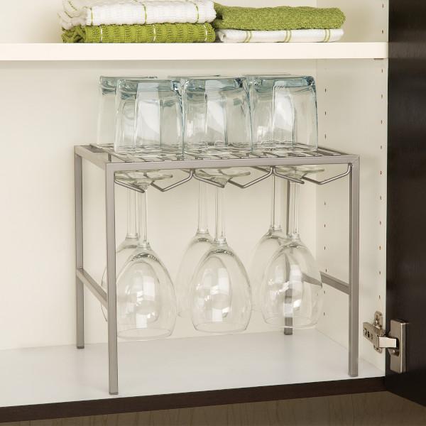 Seville Classics Stemware Holder & Shelf