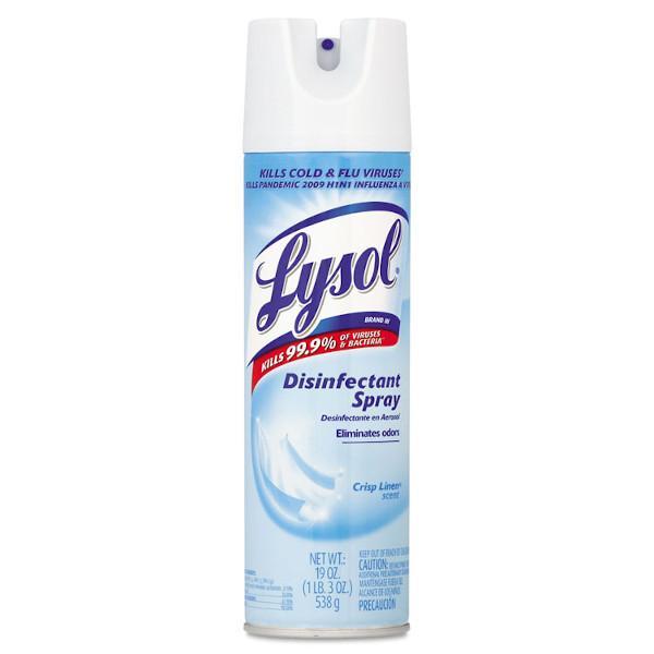 Lysol Crisp Linen Spray De 19Oz