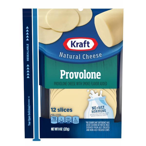 Kraft Provolone Slices 8Oz