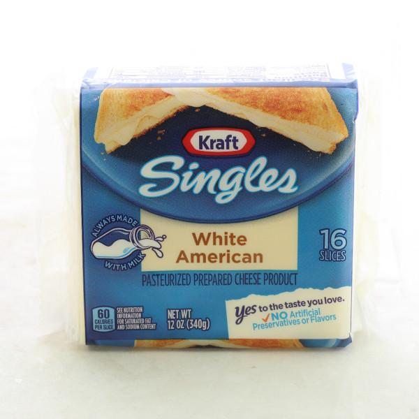 Kraft Singles White Ame 16Reb 12Oz