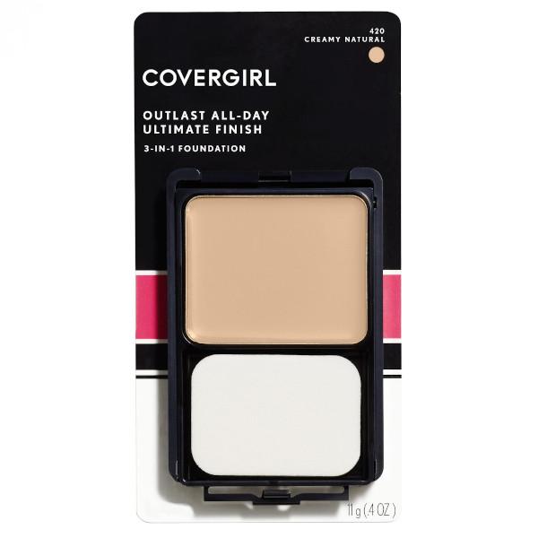 Covergirl Outlast All Day Ultimate Finish 3 In 1 Foundation Creamy Natural 420