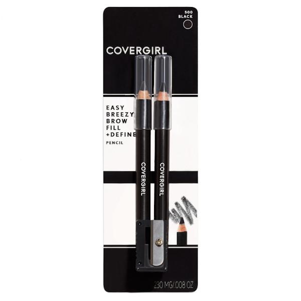 Covergirl Easy Breeze Brow Fill + Define Pencil Black